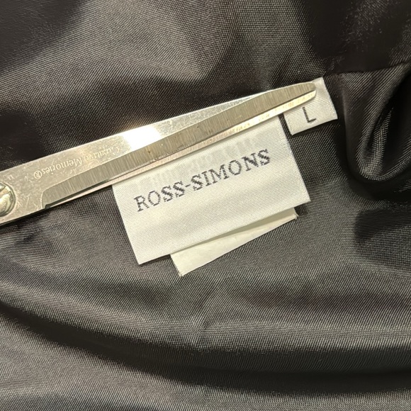 Vintage Ross- Simons embroidered silk tunic Asian style Size L - Picture 8 of 10